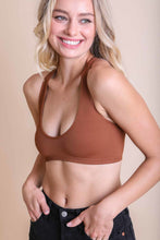 Load image into Gallery viewer, Ribbed Racerback Bralette
