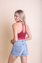 Load image into Gallery viewer, Seamless Polkadot Lace Trim Bralette
