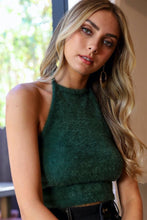 Load image into Gallery viewer, Soft Halter Crop Top Bralette XS/S / Olive
