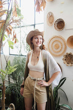 Load image into Gallery viewer, Solid Halter Bralette XS/S / White
