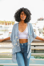 Load image into Gallery viewer, Summer Daisy Kimono Chambray
