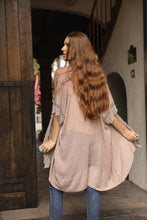 Load image into Gallery viewer, Sunshine Lace Trim Kimono
