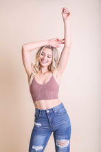 Load image into Gallery viewer, V-Cut Textured Brami Bralette
