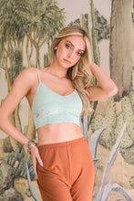Load image into Gallery viewer, V-Cut Textured Brami Bralette XS/S / Sage

