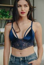 Load image into Gallery viewer, Velvet Lace Bralette
