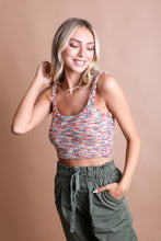 Load image into Gallery viewer, Whimsical Boucle Brami Bralette Red
